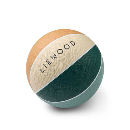 Basketball DESMOND in Peppermint mit buntem Multi-Mix-Muster von Liewood