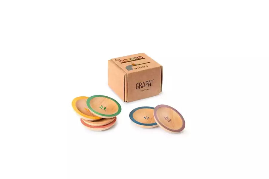 Holzteller und Schüsseln Grapat Dishes in Natur aus hochwertigem Holz