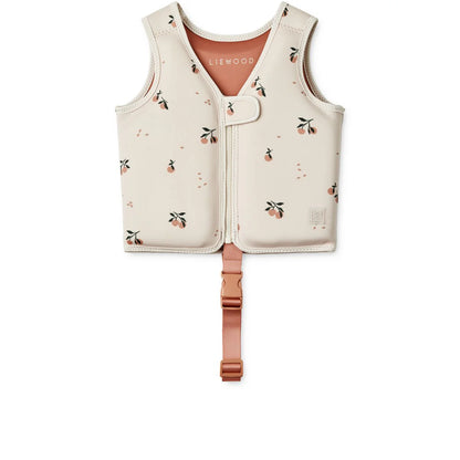 Liewood Dove Schwimmweste in Peach und Sea Shell aus Neopren für 11–15 kg