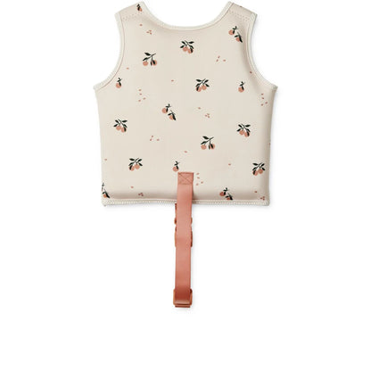 Liewood Dove Schwimmweste in Peach und Sea Shell aus Neopren für 11–15 kg