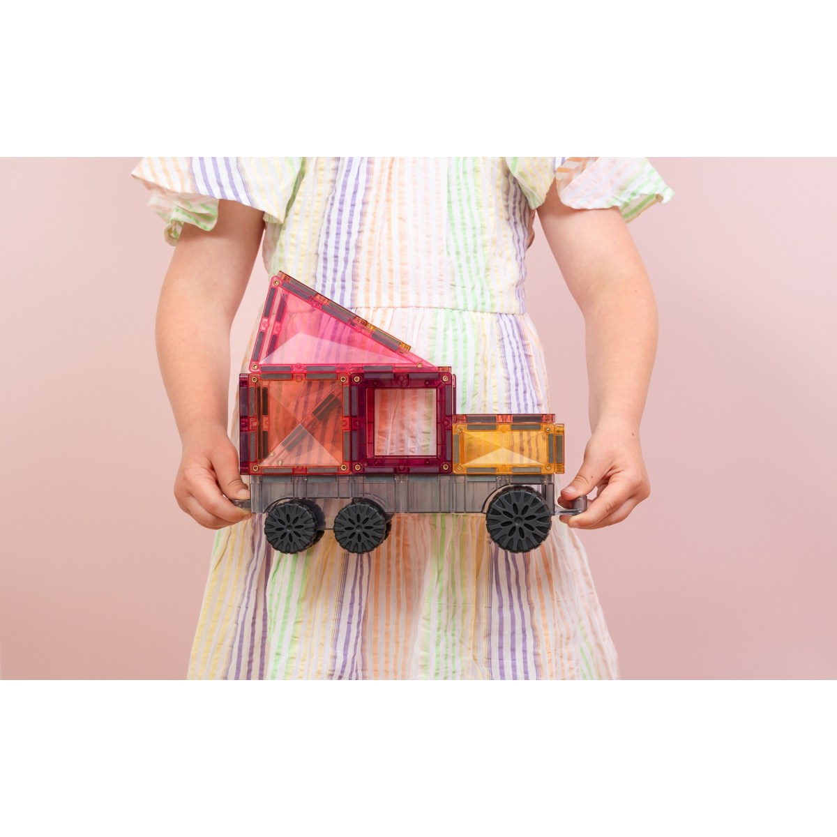 Connetix - Magnetbausteine Pastel Transport Pack - 50 Teile