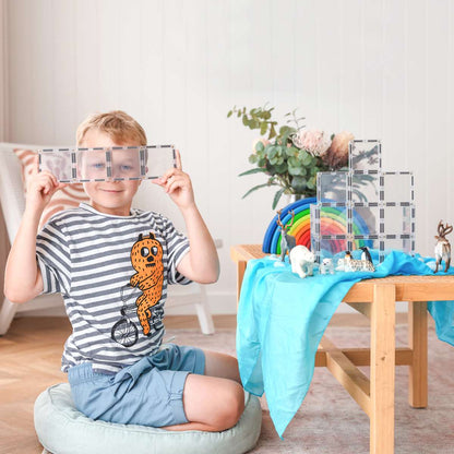 Connetix - Magnetbausteine Clear Rectangle Pack 12-tlg.