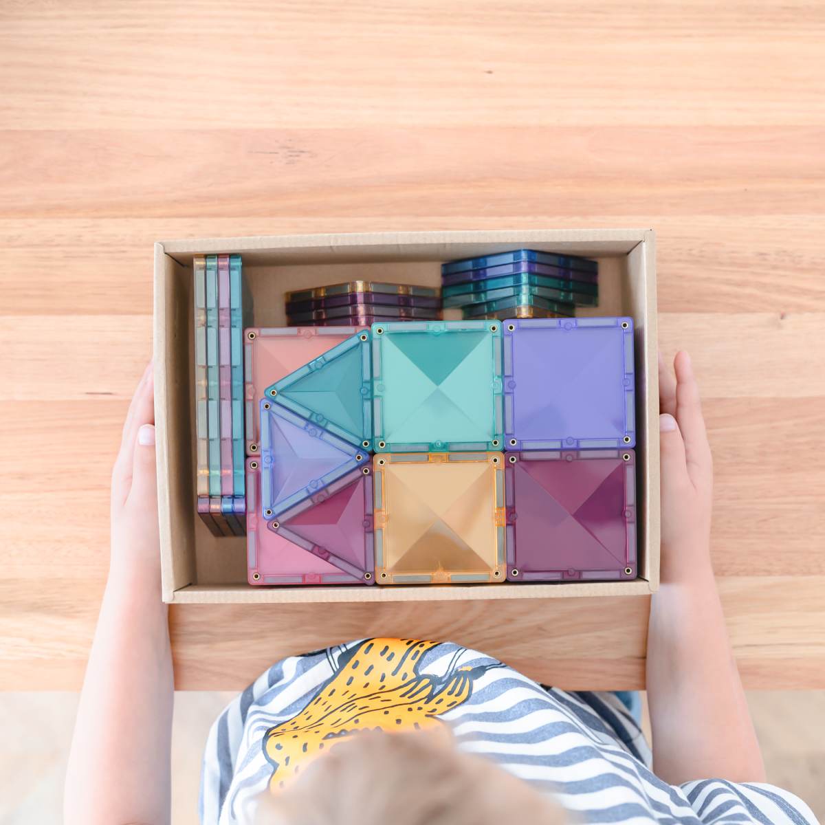 Connetix - Magnetbausteine Pastel Starter Pack 64-tlg.