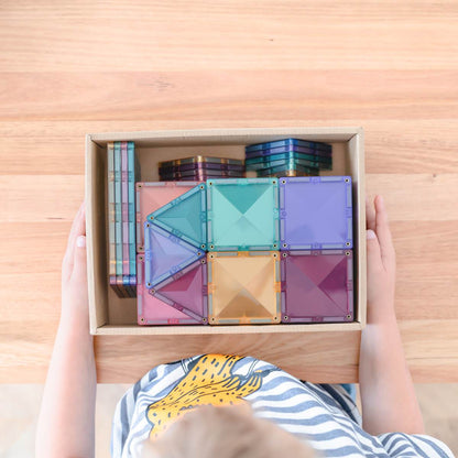 Connetix - Magnetbausteine Pastel Starter Pack 64-tlg.