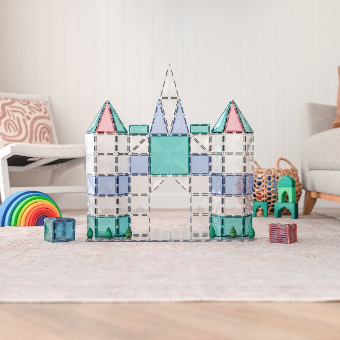 Connetix - Magnetbausteine Clear Rectangle Pack 12-tlg.