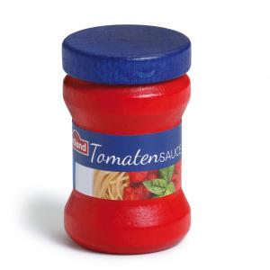 Holz Tomatensoße von Erzi mit naturbelassener Oberfläche für Kinderküche