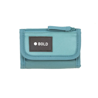 Geldbeutel Bold von Lässig in Türkis mit robustem Material und zeitlosem Design