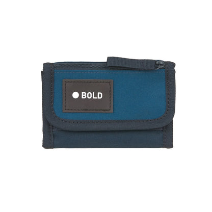 Geldbeutel Bold von Lässig in leuchtendem Blau mit Münz- und Scheinfächern