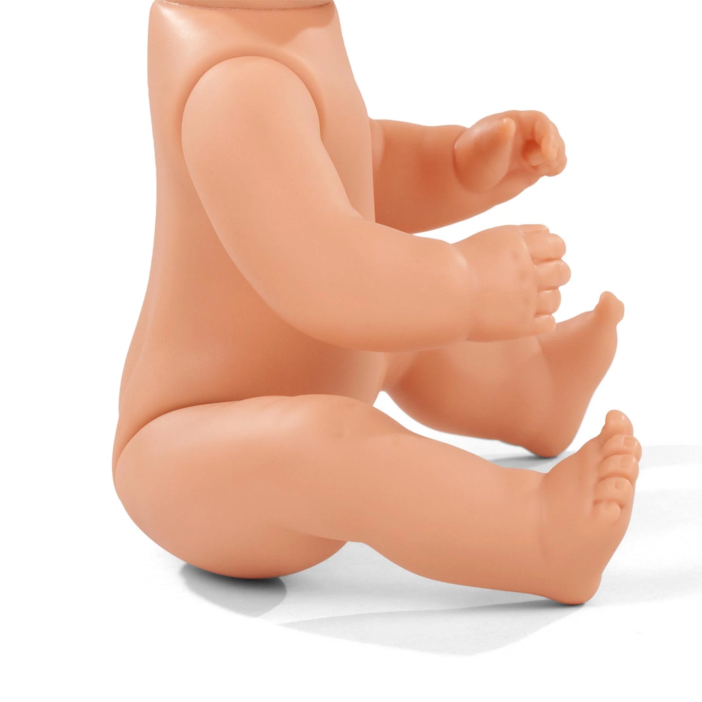 Babypuppe Sleepy Aquini Girl Bärig 33 cm von Götz mit Bärenmotiv und geschlossenen Augen