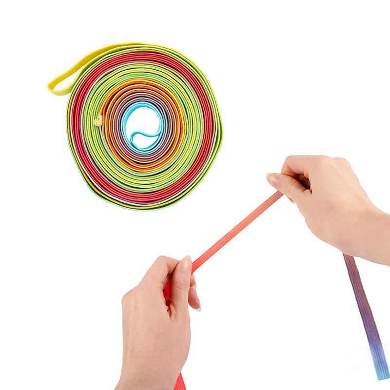 Gummitwist Trendhaus 5m elastisches Band in Neonfarben für Sprungspiele