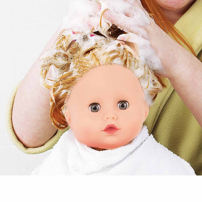 Weichkörperpuppe Muffin Zick Zack 33 cm von Götz mit Zick-Zack-Muster-Kleidung