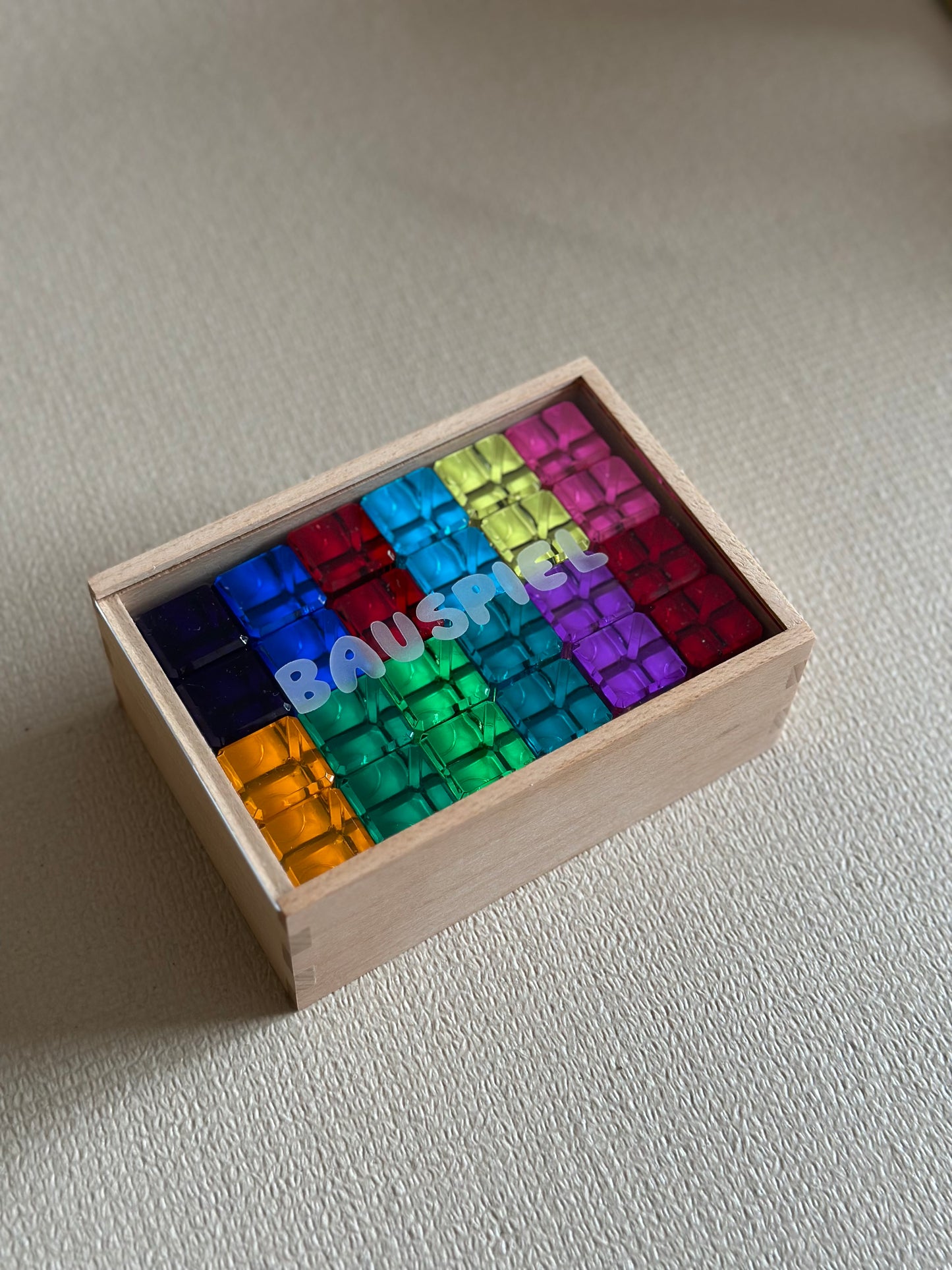 Bauspiel - Lichtbauquader 24 Stück