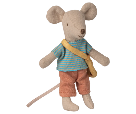 Maileg - Kleiner Bruder Maus mit Tasche