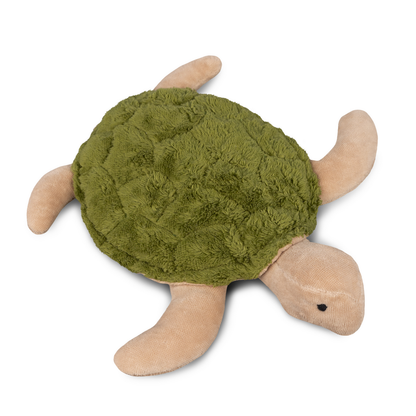 Bio-Kuscheltier Wärmekissen Schildkröte klein in Grün von Senger Naturwelt