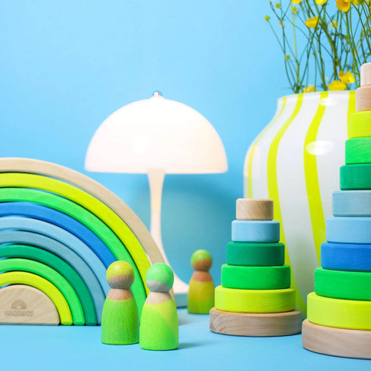 Grimm`s - Kleiner Scheibenturm Neongrün