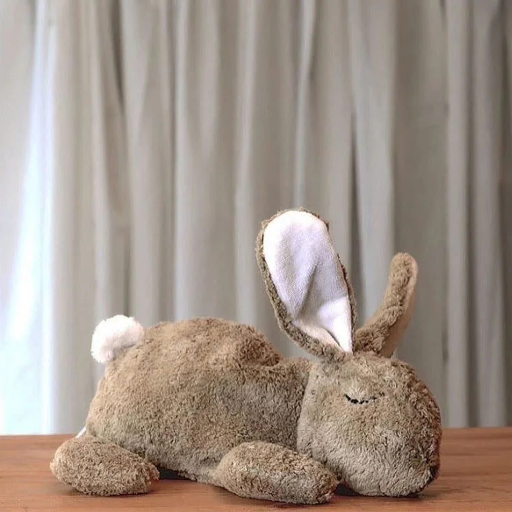Bio Kuscheltier Wärmekissen Hase klein in Beige von Senger Naturwelt