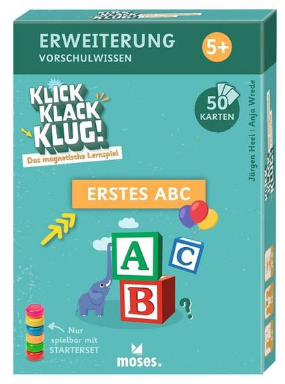 Moses - Klick Klack Klug Erweiterung ab 5 Jahren - Erstes ABC