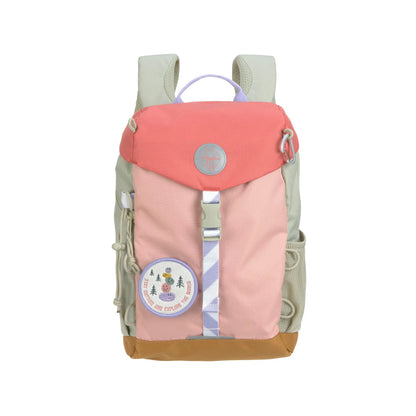 Wanderrucksack Sunny Explorer von Lässig in Rosa-Pink mit gepolsterten Trägern und 9 Liter Fassungsvermögen