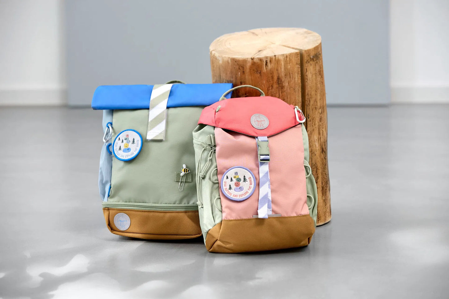 Wanderrucksack Sunny Explorer von Lässig in Rosa-Pink mit gepolsterten Trägern und 9 Liter Fassungsvermögen