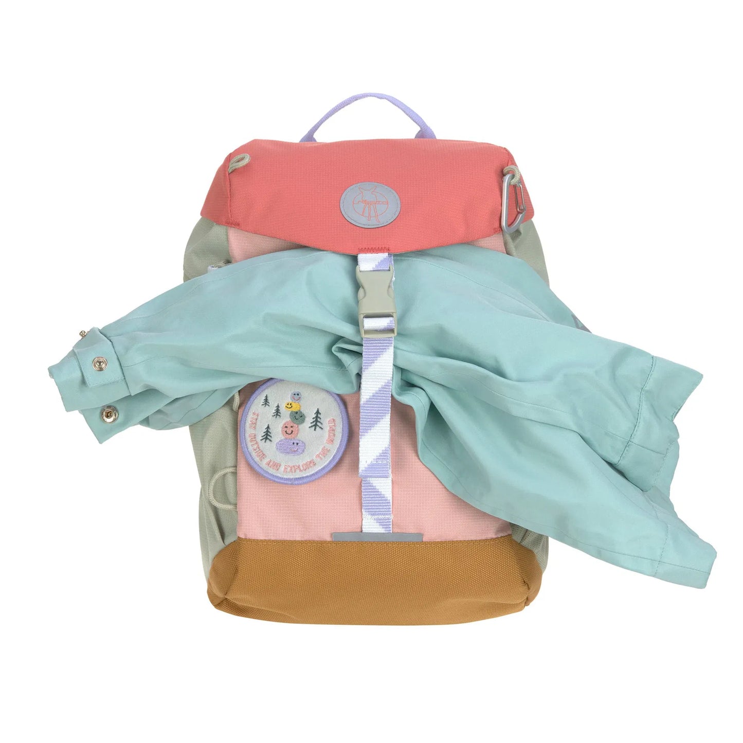 Wanderrucksack Sunny Explorer von Lässig in Rosa-Pink mit gepolsterten Trägern und 9 Liter Fassungsvermögen