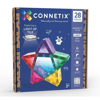 Connetix - Magnetbausteine Light Star Pack 28-tlg.