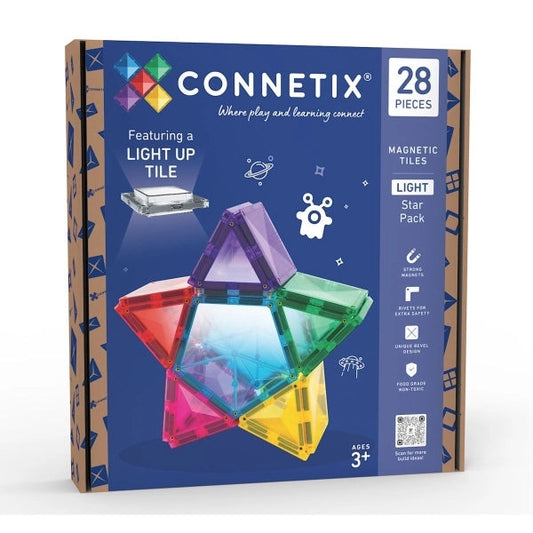 Connetix - Magnetbausteine Light Star Pack 28-tlg.