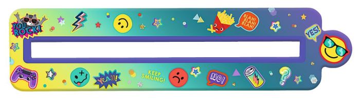 Moses - Happy Day 3in1 Lese-Lineal Smiley - verschiedene Farben