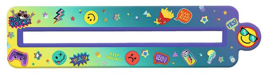 Moses - Happy Day 3in1 Lese-Lineal Smiley - verschiedene Farben