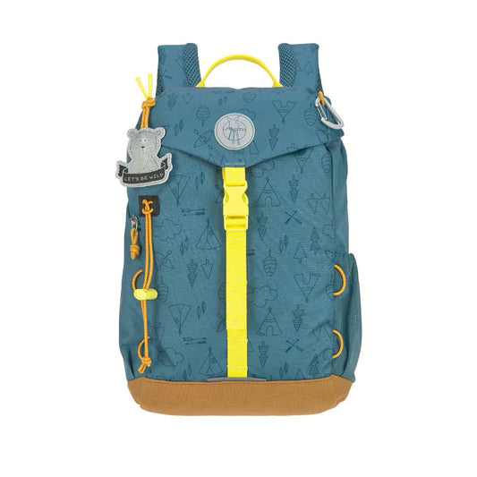 Wanderrucksack Lässig Adventure 9L in Blau mit gepolsterten Schultergurten für Kinder