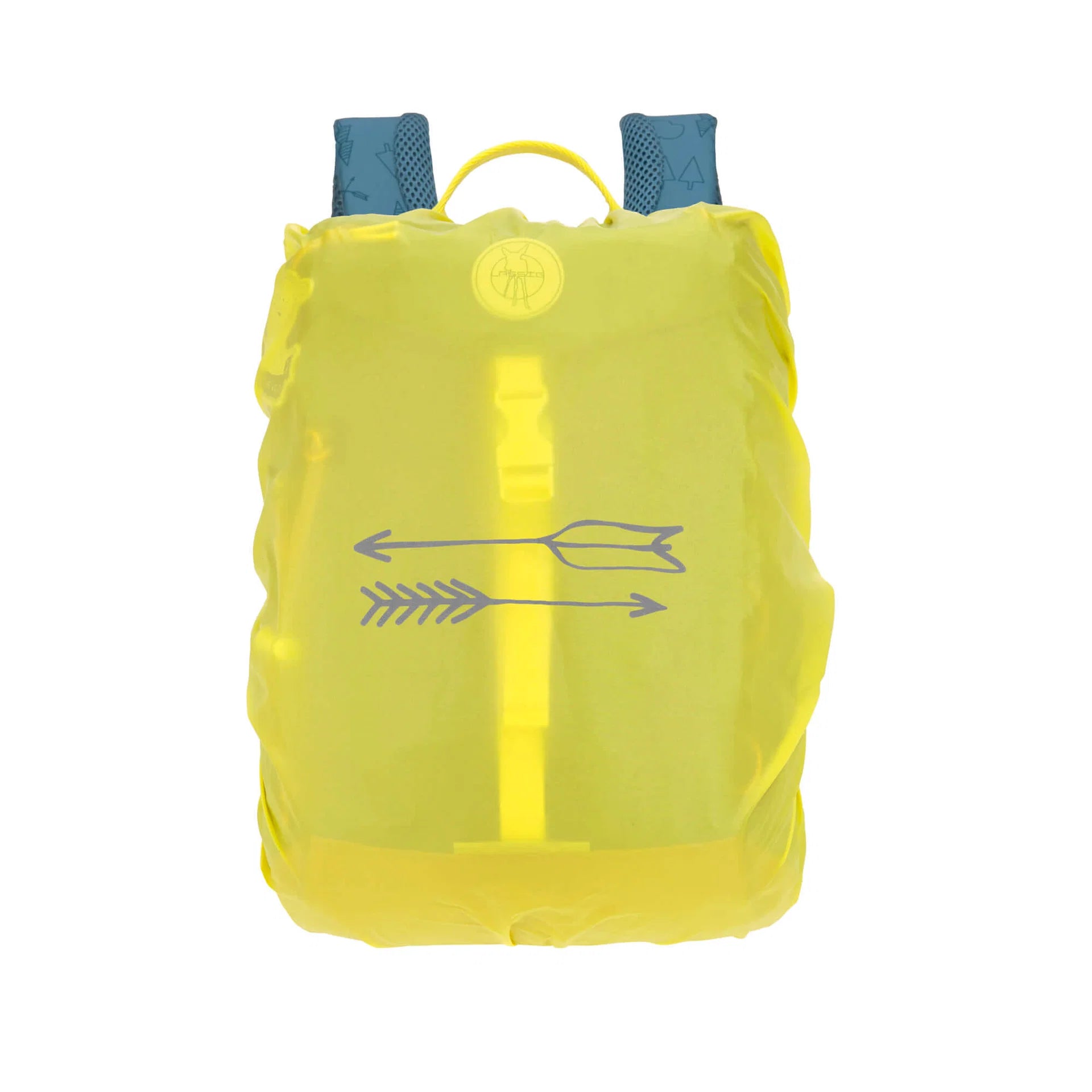 Wanderrucksack Lässig Adventure 9L in Blau mit gepolsterten Schultergurten für Kinder
