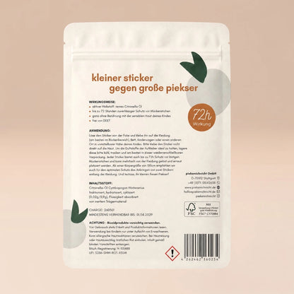 pieksmichnicht - Anti-Mücken-Sticker Ocean Child Edition