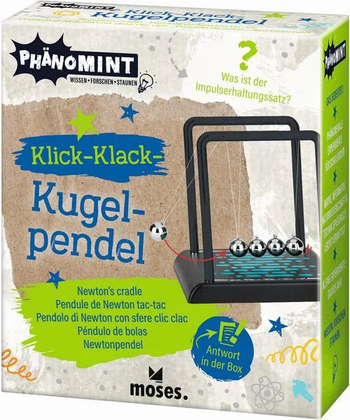Moses - PhänoMINT Klick-Klack Kugelpendel