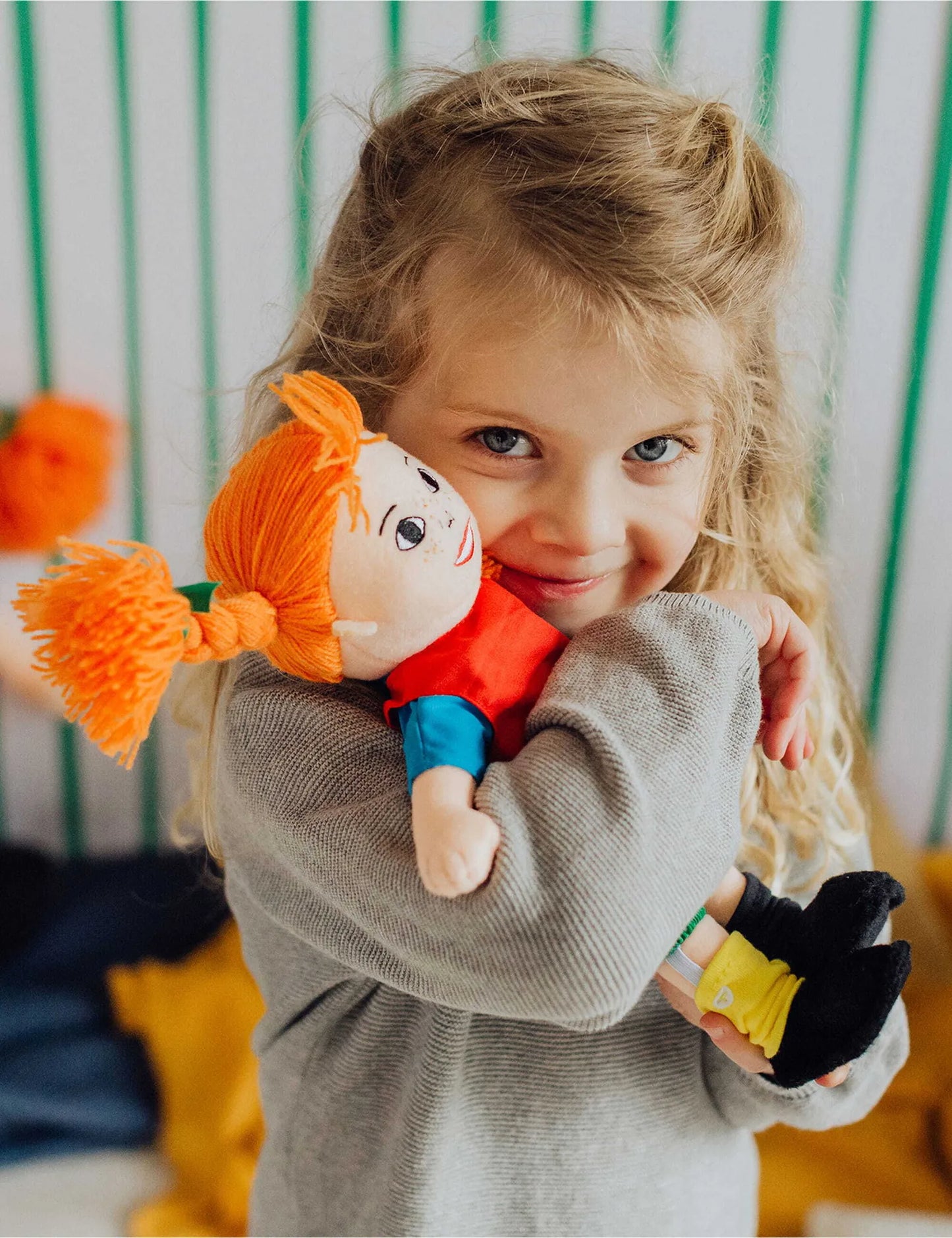 Micki - Pippi Langstrumpf Puppe - 30cm