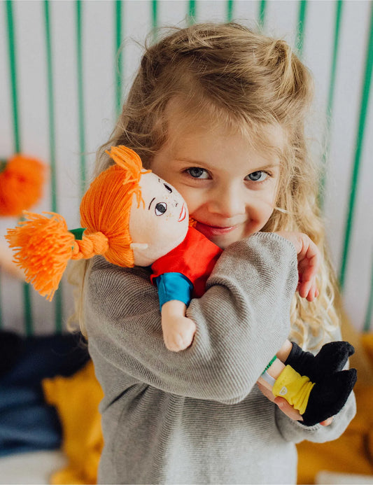 Micki - Pippi Langstrumpf Puppe - 30cm