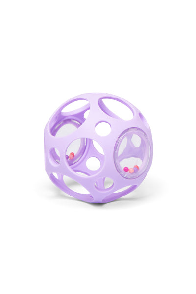 Little L - Rattling Sensory Ball - Rasselball - lila