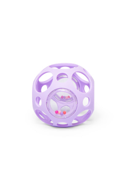 Little L - Rattling Sensory Ball - Rasselball - lila