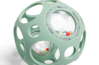 Little L - Rattling Sensory Ball - Rasselball - grün