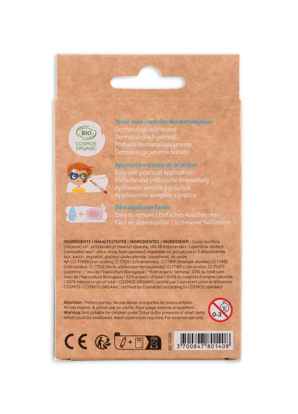 Namaki - Kinder Schminkstifte Regenbogen 6 Farben