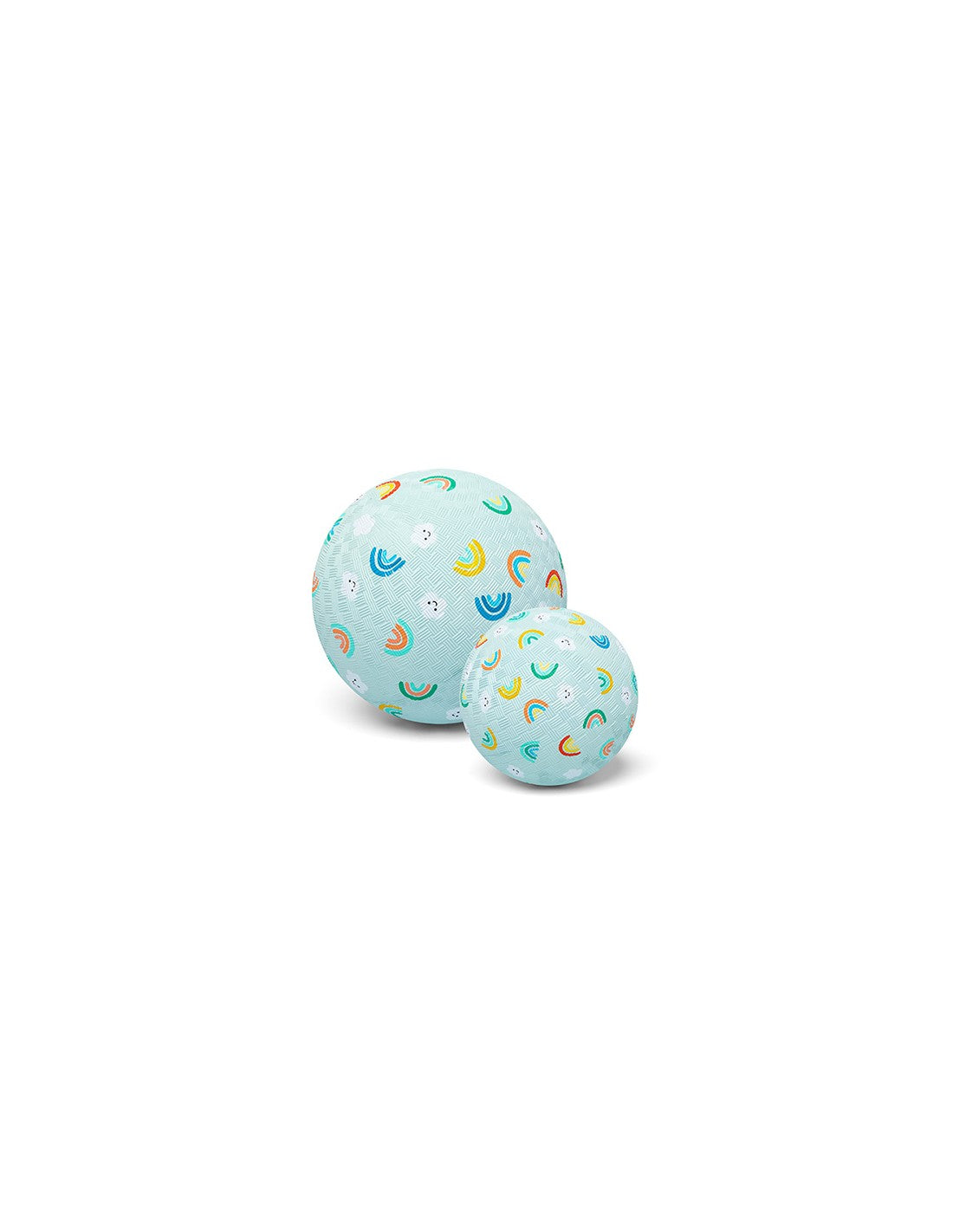 Weicher Ball Regenbogen Little L in leuchtendem Blau mit griffiger Oberfläche