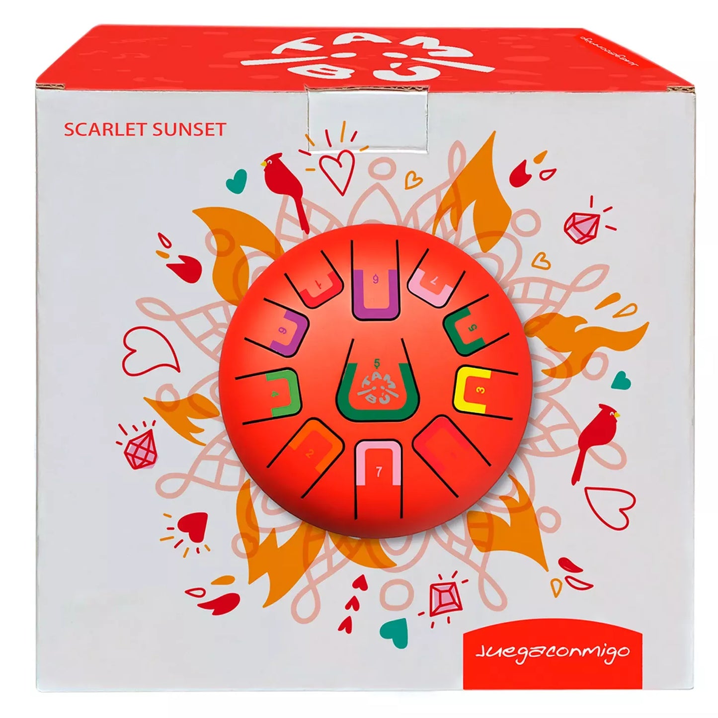 Juegaconmigo - Tambu, 20cm - Scarlet Sunset