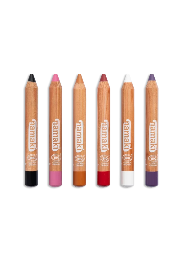 Namaki - Kinder Schminkstift Welt des Schreckens 6 Farben