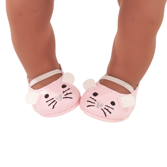 Götz - Schuhe Mäuschen - Puppenkleidung Gr. M, XL