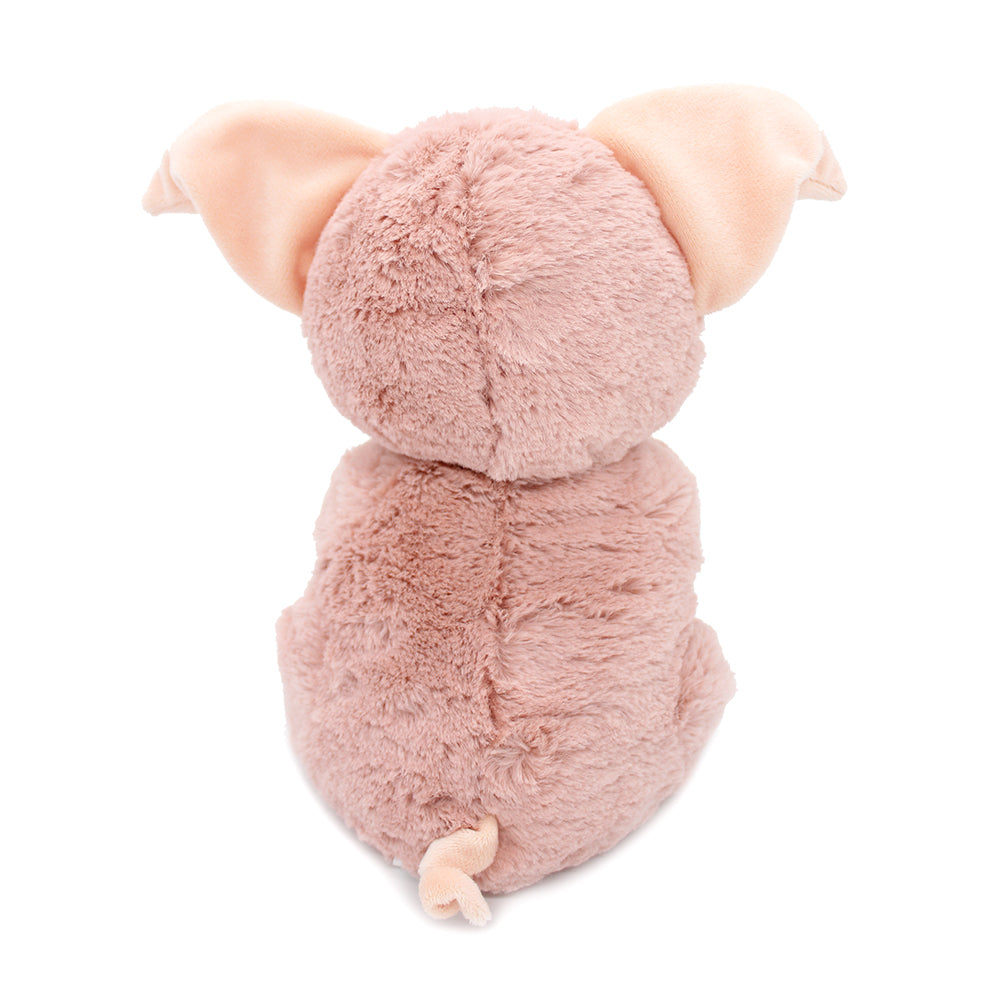 Weiches Kuscheltier-Set Mama und Baby Schwein in Rosa von Les Déglingos, 25 cm