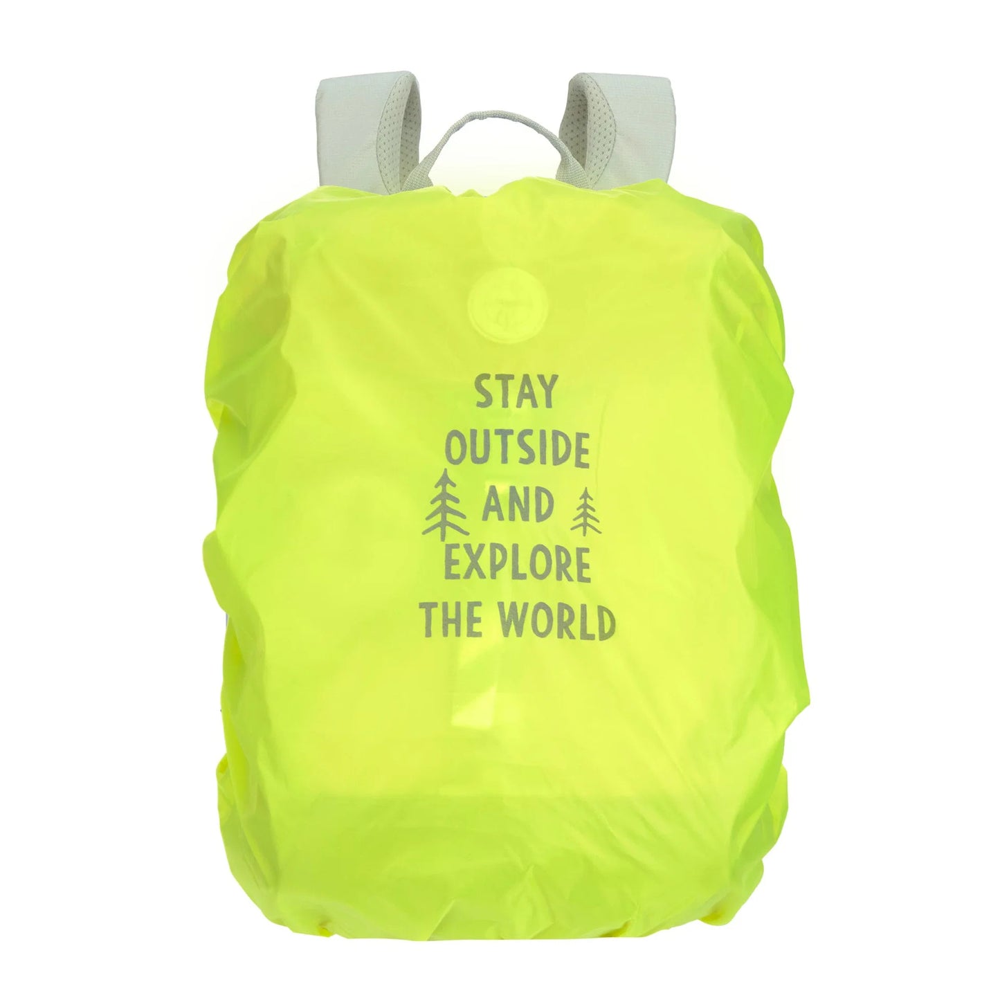 Wanderrucksack Sunny Explorer von Lässig mit Grün-Blau-Design und ergonomischen Trägern