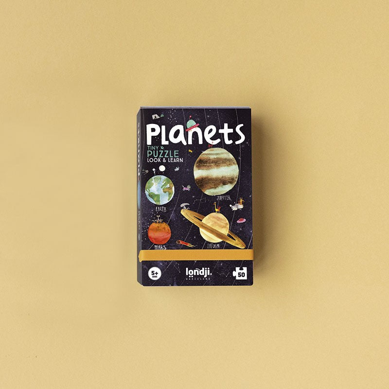 Londji - Planets Tiny Puzzle - 50 Teile