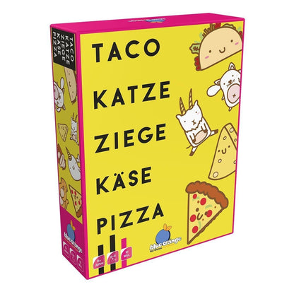 Kartenspiel Taco Katze Ziege Käse Pizza von Blue Orange mit bunten Spielkarten