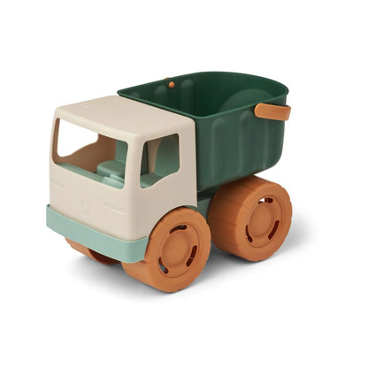 Kipplaster Beck Sand Truck von Liewood in Peppermint mit farbigen Akzenten