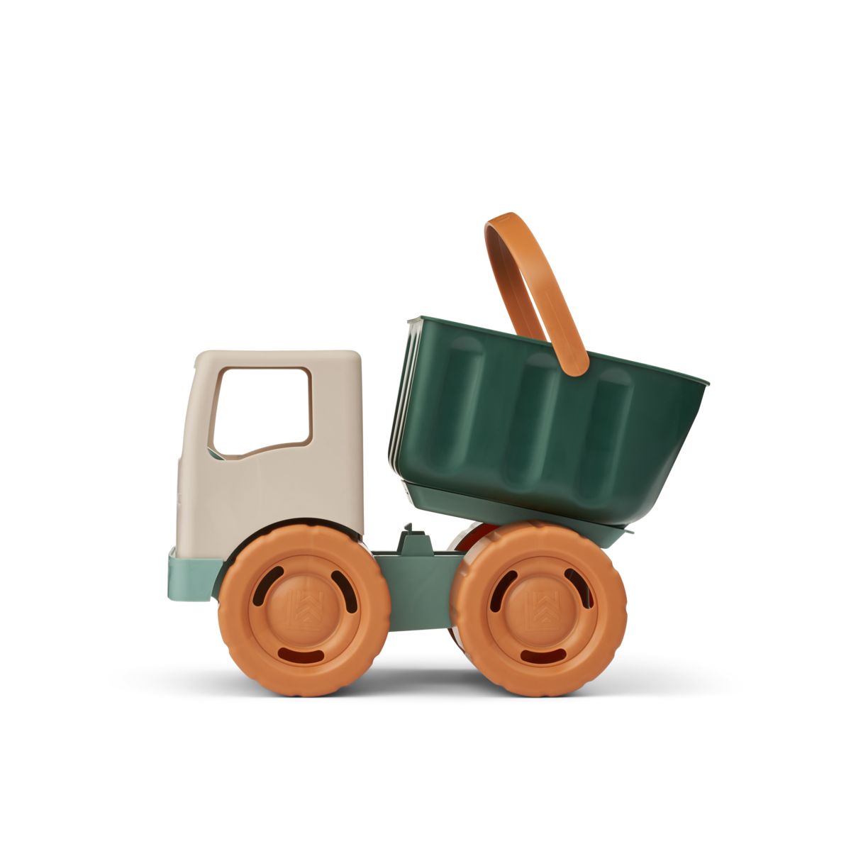 Kipplaster Beck Sand Truck von Liewood in Peppermint mit farbigen Akzenten