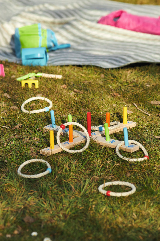 Goki - Ringwurfspiel mit 6 Sisalringen Bild 3