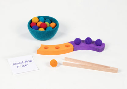 Goki - Farbsortierspiel und Adventsspirale Bild 8